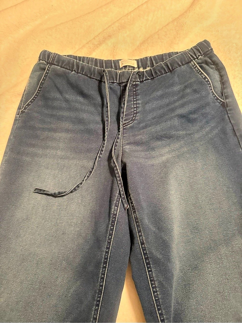 MARKET & SPRUCE
Wide Leg Jean with Drawstring
Large Petite| Navy